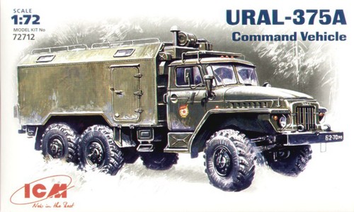 Icm 72712 ural 375a - icm,