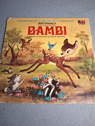 Vtg 1969 disneyland bambi - 1969,
