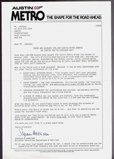 Austin Metro 1981 UK Market