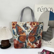 Ethnic Style Tote Bag Embroidery Shoulder Bag Retro Women Handbag