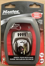 Master lock key safe - key, wall
