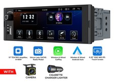 Single DIN Car Radio Bluetooth