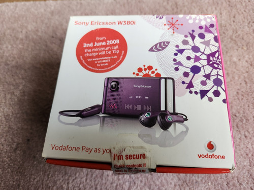 Sony ericsson walkman - ericsson, w380i