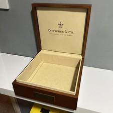 Empty Wood Dreyfuss & Co Watach box case storage jewelry Office 