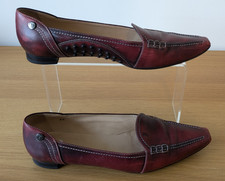 Vintage TOD'S Gommino Women's Leather Loafers Shoes Size 39 UK 6
