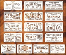 Farmhouse Stencils for