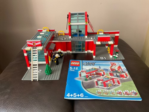 Lego city fire station - lego, city: