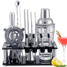 Cocktail Making Set 10/17pcs Cocktail Shakers Bar Accessories for Home Parties