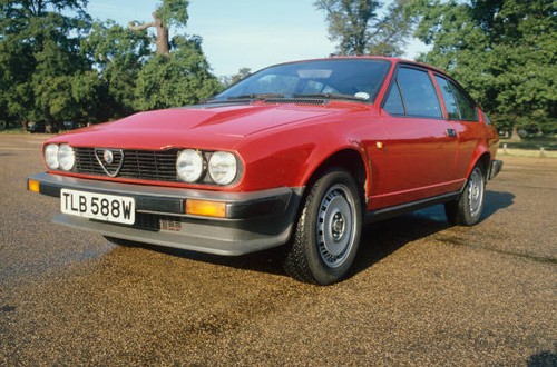 Alfa romeo gtv6 during the - alfa,