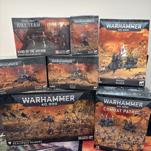 Warhammer 40k drukhari army - 40k,