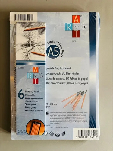 Art for life sketch set - life,