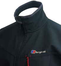 Berghaus | Ghlas Softshell Jacket Large (Black) Outdoors Walking Mountains