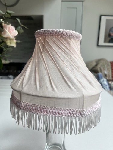 Vintage pink pleated - pink, chiffon