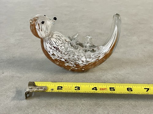 Vintage murano glass - fox, otter