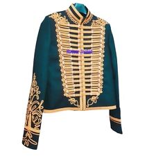 Men's Green Napoleonic Hussar