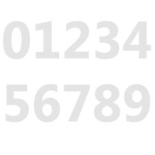 White Wheelie Bin Numbers