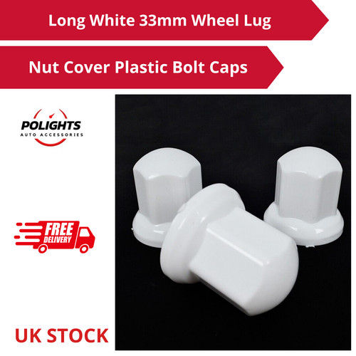 Pack 33mm plastic lug - 33mm, nut
