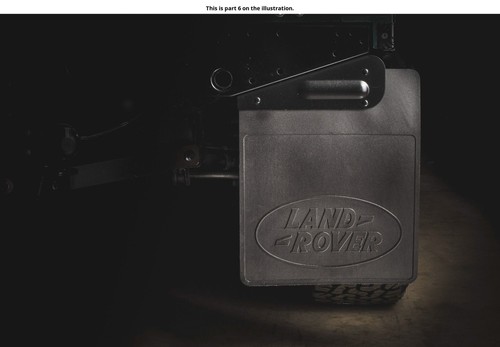Land rover genuine mudflap - land,
