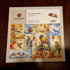 Wentworth Wooden Jigsaw Puzzle - Bird Birds Birds - 500 Pieces (Complete)