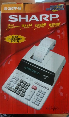 Brand new sharp 2607p - brand, el-2607p-gy