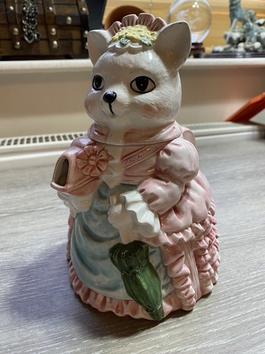 Vintage otagiri cat teapot - cat, /