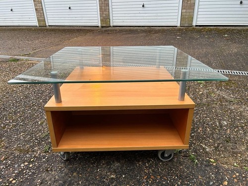 Ikea beech wood coffee table - beech,