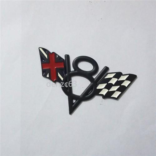 Black matte uk flag - black,