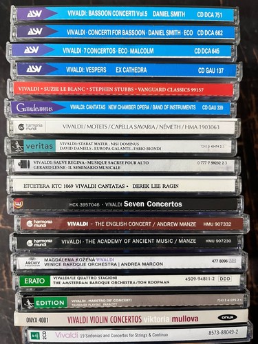 Bulk lot classical cds - of,
