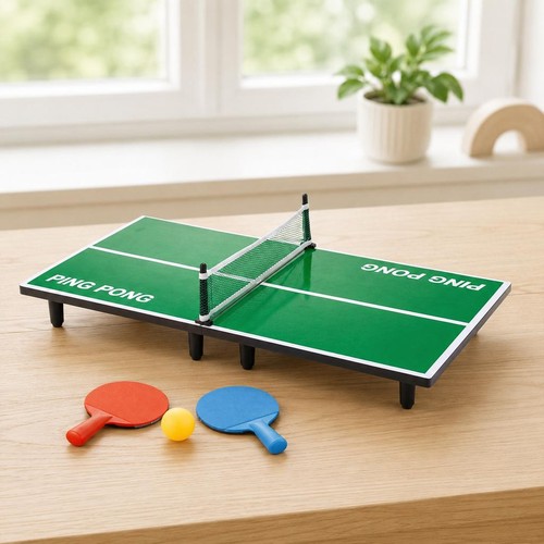 Foldable mini ping pong - pong, table