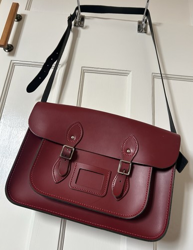 The leather satchel - the,