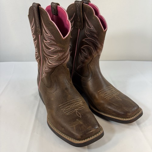 Ariat kids western - ariat, leather