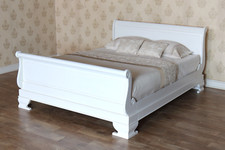 Sleigh Bed Frame | Antique