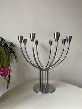 Vintage Ikea Stockholm Candelabra by K & M Hagberg, c1990 candle holder  candles