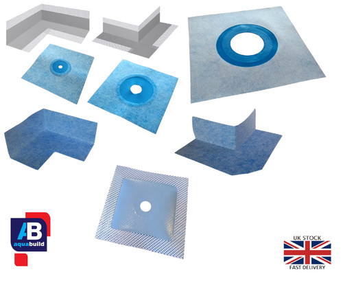 Wet room system waterproof - system,
