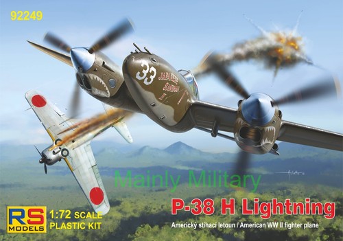 Models lockheed p - rs, p-38h
