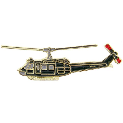 Huey helicopter pin - helicopter, 1
