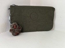 Kipling Live Light Compact Make Up Bag Green 