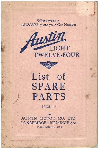 Austin light twelve four - light, twelve-four