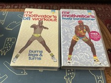 Mr Motivator's BLT Workout VHS Tape Bums, Legs TUMS Body Conditioner VHS