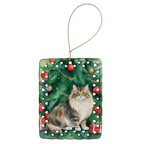 Cymric cat christmas - cymric,