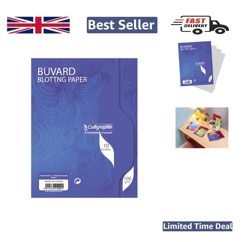 White coated blotting - white, paper