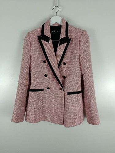 Zara tweed blazer - blazer, jacket