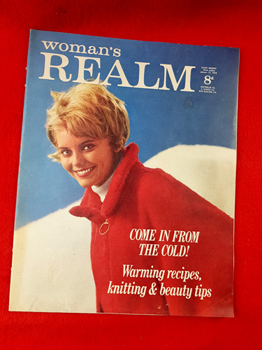 Vintage woman realm magazine - vintage, woman's