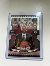 Derrick Rose 2024-25 Panini Prizm Black Basketball Luck of the Lottery NBA Card