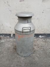 10 Gallon Aluminum Milk Churn with Lid