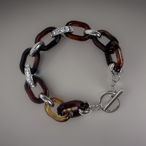 Resin tortoiseshell chunky - resin,
