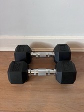 Black Hex dumbbell Pair 6kg X2
