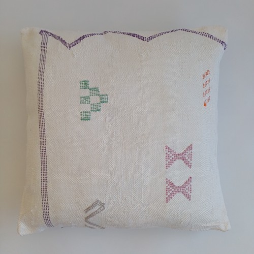 Moroccan cactus silk - silk, cushion