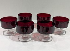 6x Luminarc Cavalier Ruby Red