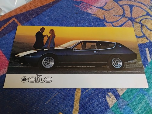 Lotus elite brochure sales - elite,